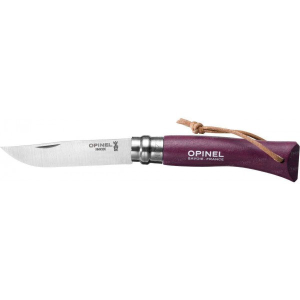 Нож Opinel №7 Inox Trekking пурпурный - 3307795 Нож Opinel №7 Inox Trekking пурпурный - 3307795