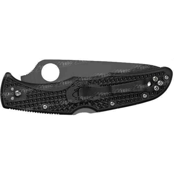 Ніж Spyderco Endura4 Black FRN flat ground - 3307812