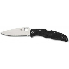 Ніж Spyderco Endura4 Black FRN flat ground