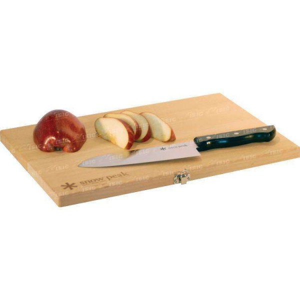 Нож кух. Snow Peak CS-208 Cutting Board Set L + разделочная доска - 3307922 Нож кух. Snow Peak CS-208 Cutting Board Set L + разделочная доска - 3307922