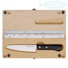 Нож кух. Snow Peak CS-207 Cutting Board Set M + разделочная доска
