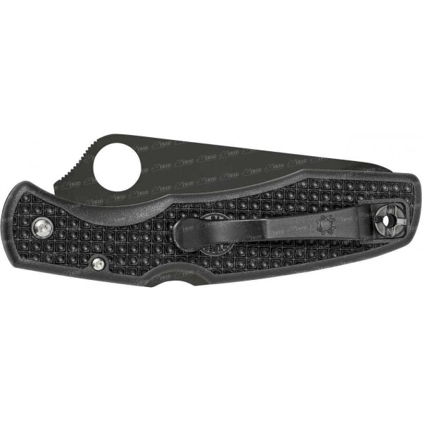 Нож Spyderco Pacific Salt black blade spyderedge - 3308053