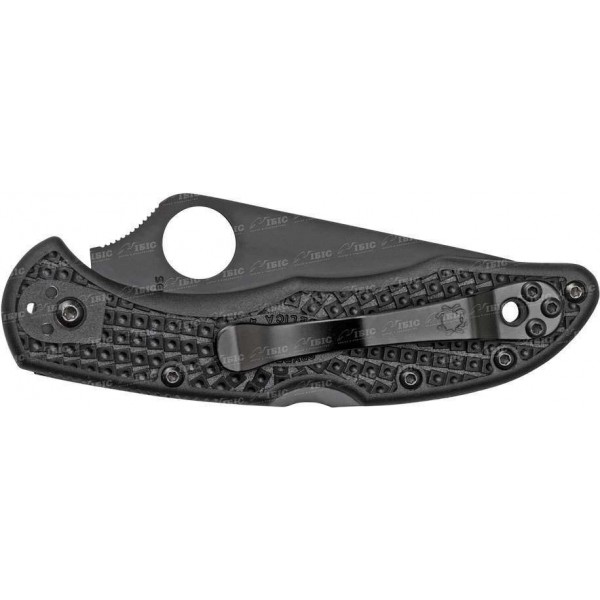 Нож Spyderco Delica4 Black Blade - 3308212