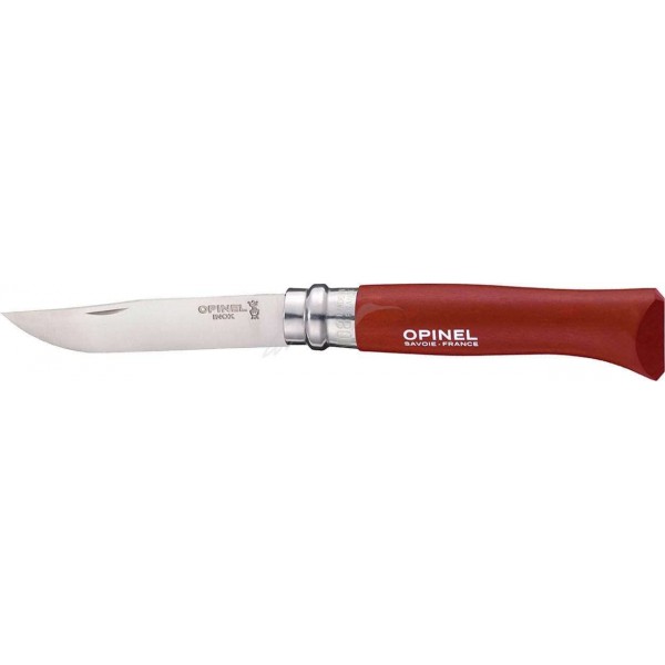 Нож Opinel №8 Inox красный (блистер) - 3308292 Нож Opinel №8 Inox красный (блистер) - 3308292