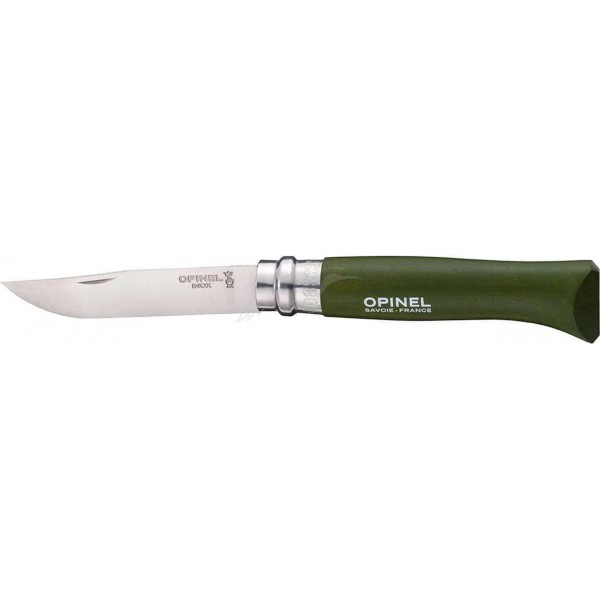Ніж Opinel №8 Inox зелений (блістер) - 3308300 Ніж Opinel №8 Inox зелений (блістер) - 3308300