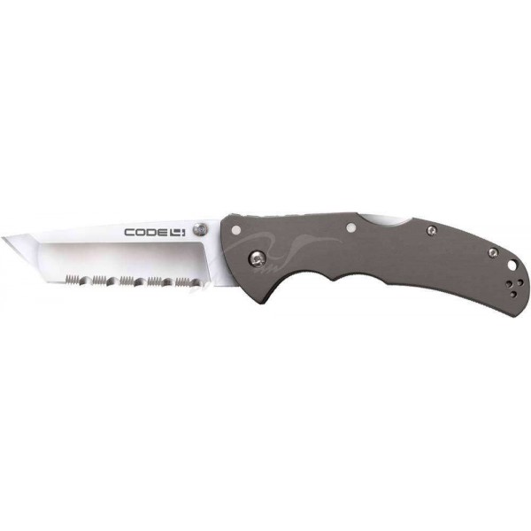 Нож Cold Steel Code 4 Tanto Point Serrated - 3308301