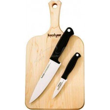 Набір ножів Kershaw Cutting Board Set (ножі Chef's і Paring + обробна дошка)