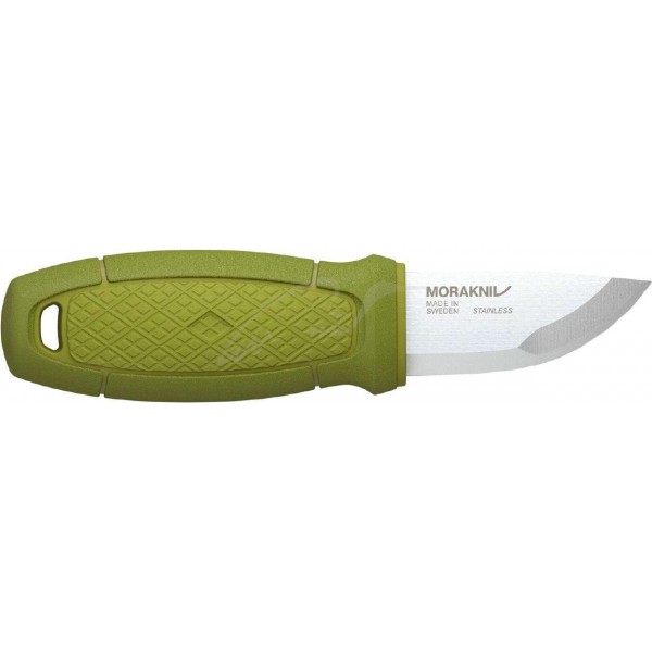 Нож Morakniv Eldris. Цвет - зеленый - 3308432