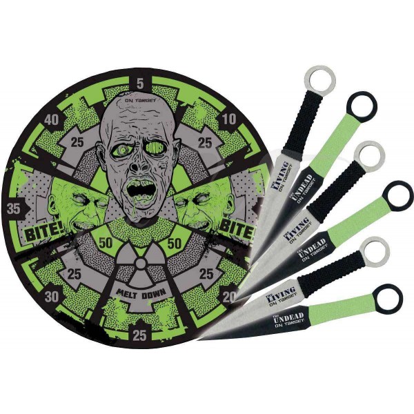 Набір ножів Boker UC Zombie Target з мішенню - 3308539