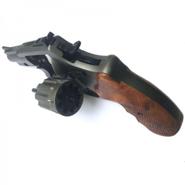 Револьвер STALKER Titanium 4 мм 2,5 коричн. Рук. - 3345391 Револьвер STALKER Titanium 4 мм 2,5 коричн. Рук. - 3345391