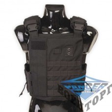 Бронежилет Police Protection Vest Black для патрульной полиции 6 класс