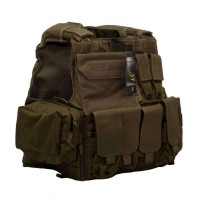Бронежилет Flyye Force Recon Vest with Pouch Set Ver.MAR Khaki