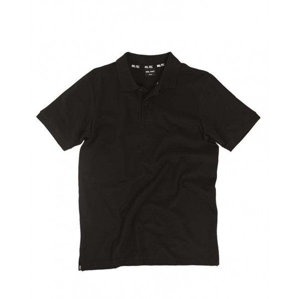 Футболка поло черная милтек - 3372695