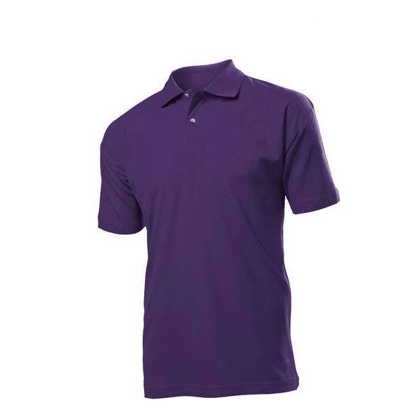 Футболка поло фіолетова - 3375765
