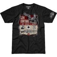 Футболка 7.62 Gun Control Black