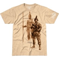 Футболка 7.62 Spirit of a Warrior Cream