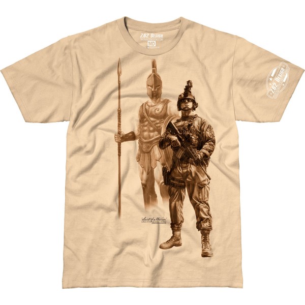 Футболка 7.62 Spirit of a Warrior Cream - 3375780