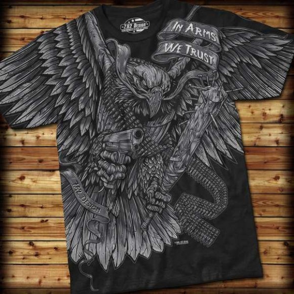 Футболка 7.62 In Arms We Trust Black - 3375788 Футболка 7.62 In Arms We Trust Black - 3375788