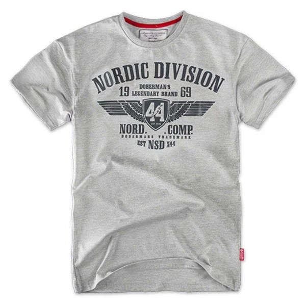 Футболка Dobermans Aggresive Nordic Division v2 Steel - 3375791