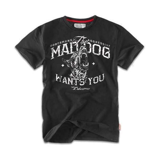 Футболка Dobermans Mad Dog TS69BK - 3375857