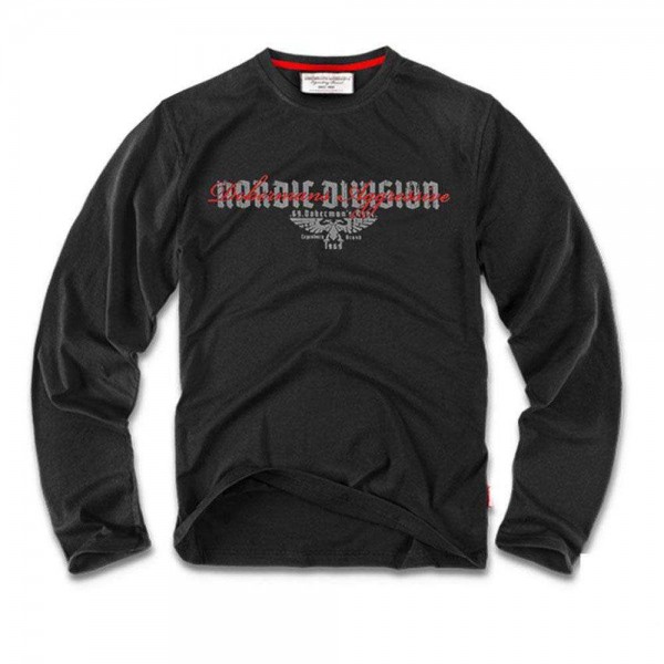 Футболка лонгслів Dobermans Aggressive Nordic Division v1 Black - 3375947