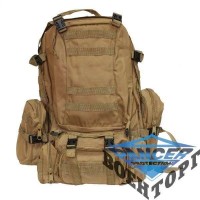 Рюкзак великий з підсумкими Coyote brown