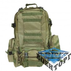 Рюкзак великий з підсумкими Olive