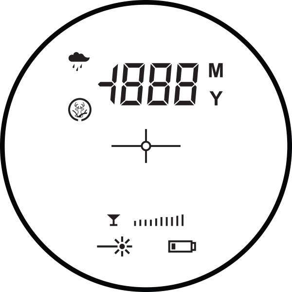 Лазерний далекомір Hawke LRF 600 Hunter - 3376077 Лазерний далекомір Hawke LRF 600 Hunter - 3376077