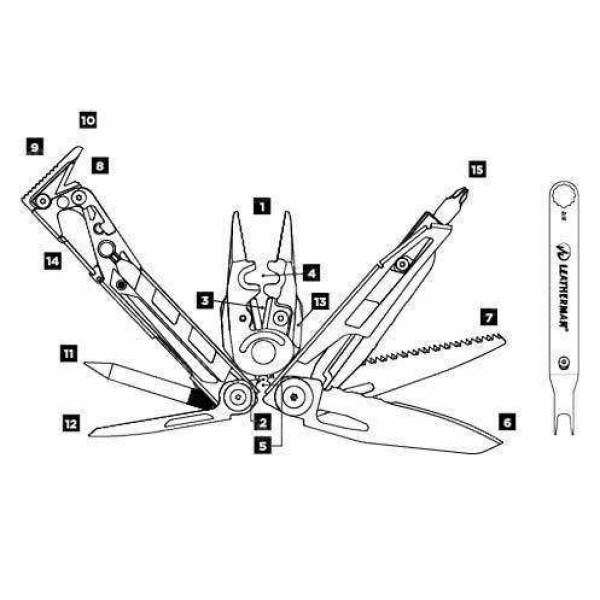 Мультитул Leatherman MUT EOD - 3376119 Мультитул Leatherman MUT EOD - 3376119