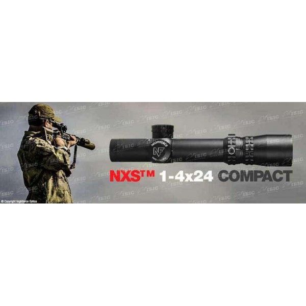 Приціл Nightforce NXS 1-4x24 F2 0.250 MOA сітка FC-3G з підсвічуванням - 3376241 Приціл Nightforce NXS 1-4x24 F2 0.250 MOA сітка FC-3G з підсвічуванням - 3376241