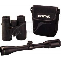 Комплект Pentax Gameseeker Essential Optics Outfit (приціл Gameseeker II 4-12х40 + бінокль 10х42 DCF)