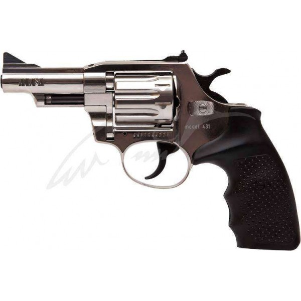 Револьвер флобера Alfa mod. 431 никель/пластик - 3376312 Револьвер флобера Alfa mod. 431 никель/пластик - 3376312