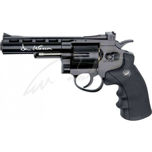Револьвер пневматический ASG Dan Wesson 4’’ Black. Корпус - металл - 3376332 Револьвер пневматический ASG Dan Wesson 4’’ Black. Корпус - металл - 3376332