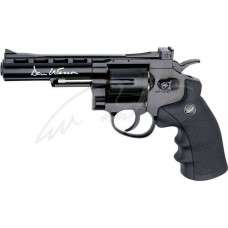 Револьвер пневматический ASG Dan Wesson 4’’ Black. Корпус - металл