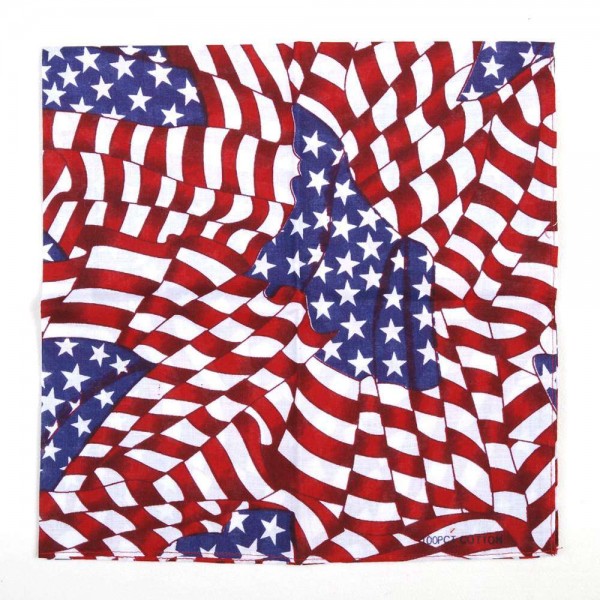 Бандана 101Inc Tossed USA Flag - 3376458