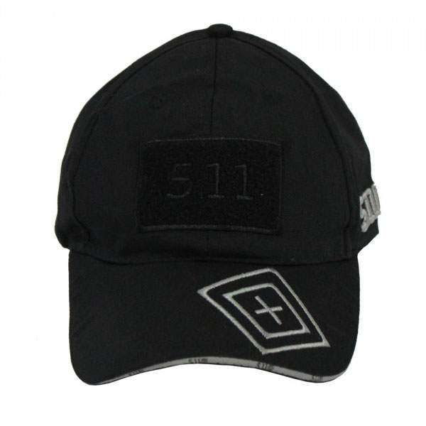 Бейсболка тактическая 5.11 Tactical черная - 3376575