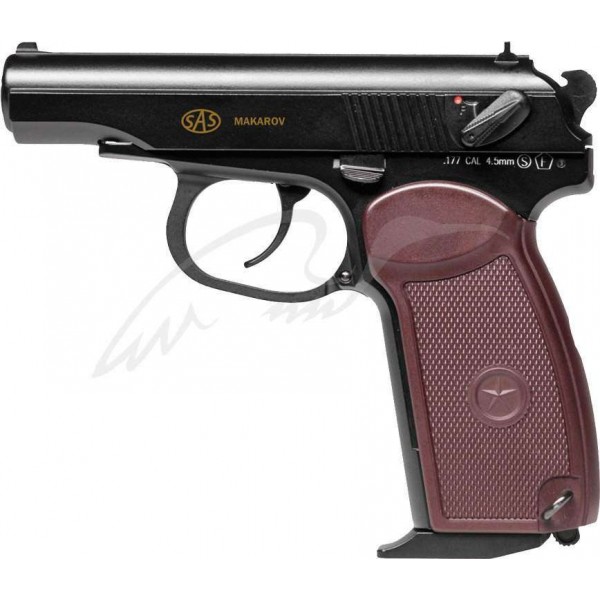 Пістолет пневматичний SAS Makarov Blowback. Корпус - метал - 3376585 Пістолет пневматичний SAS Makarov Blowback. Корпус - метал - 3376585
