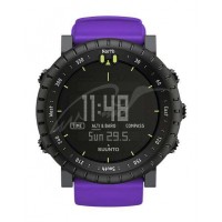 Годинник Suunto CORE all black + violet crush rubber strap ц:фіолетовий