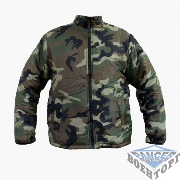 Термо-куртка Mil-TEC двухсторонняя WDL/Black - 3376851