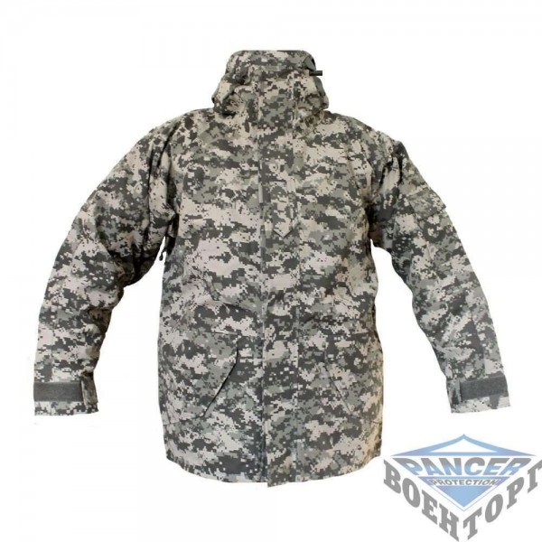 Куртка MIL-TEC вітро-вологозахисна з флісовою підстібкою ACU - 3376873