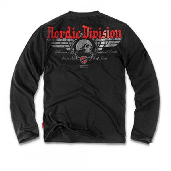 Футболка лонгслів Dobermans Aggressive Nordic Division v6 Black - 3376912
