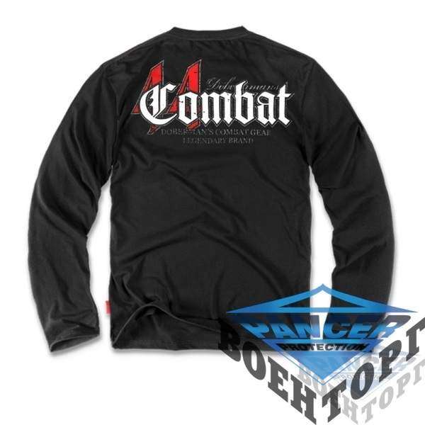 Футболка лонгслів Dobermans Aggressive Combat 44 Black - 3376922