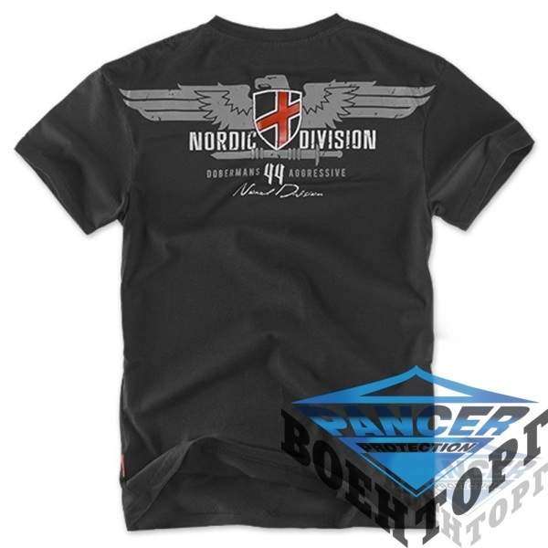 Футболка Dobermans Aggressive Nord Division V3 Black - 3376934