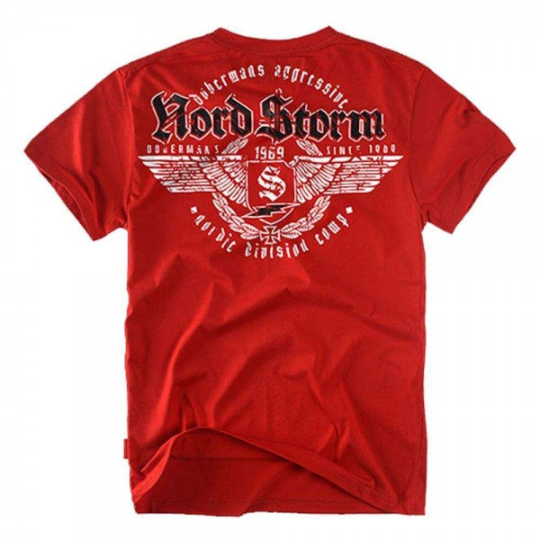 Футболка Dobermans Aggressive Nord Storm v2 Red - 3376944