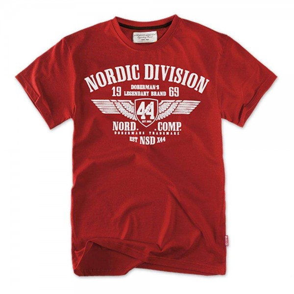 Футболка Dobermans Aggresive Nordic Division v2 Red - 3376955 Футболка Dobermans Aggresive Nordic Division v2 Red - 3376955