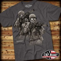 Футболка 7.62 Rude Awakening Charcoal