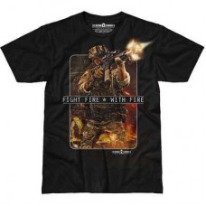 Футболка 7.62 Fight Fire With Fire Black
