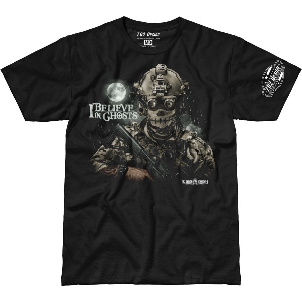 Футболка 7.62 I Believe in Ghosts Black - 3376973