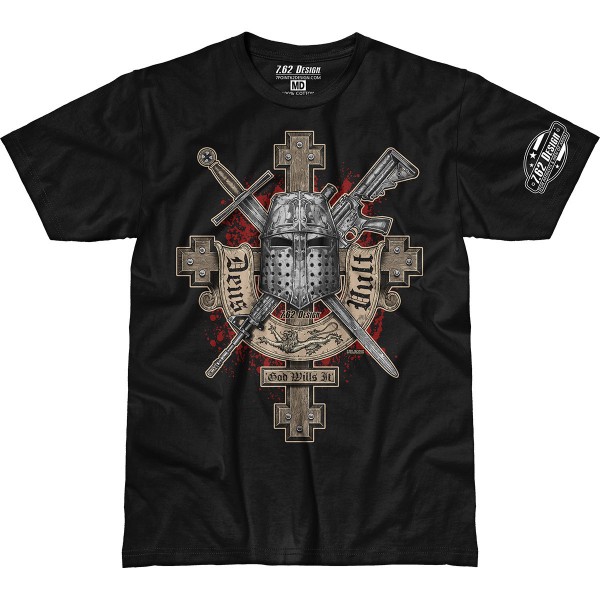 Футболка 7.62 Deus Vult Black - 3376977