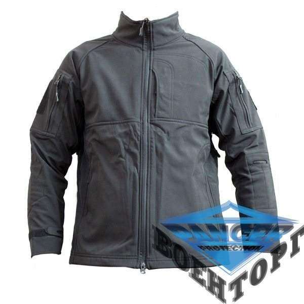Куртка без капюшона Shark Skin Soft Shell Black - 3377014